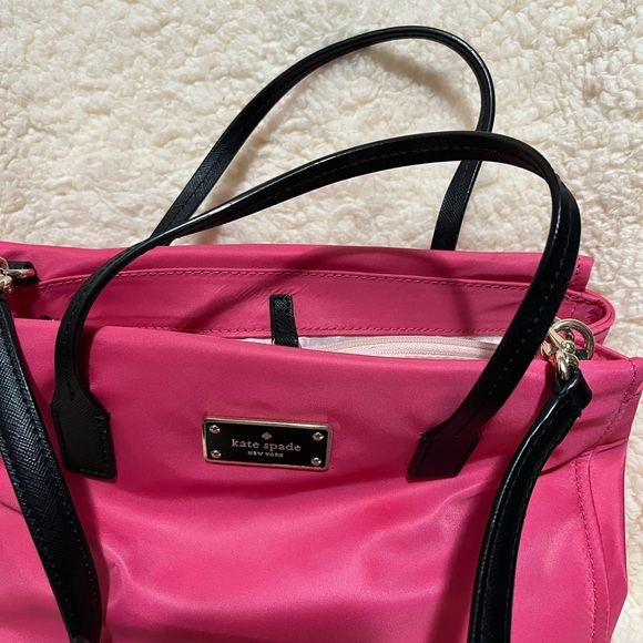 Kate Spade Nylon Hot Pink Tote Bag - Picture 4 of 11